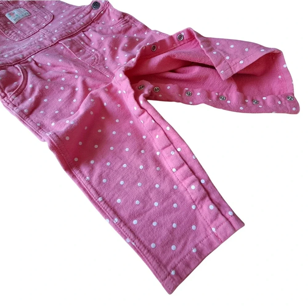 Carters Pink Polka Dot‎ Overalls 18 Months